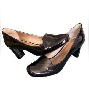 Joan & David Circa Patent leather Heels Sz 8 1/2    
